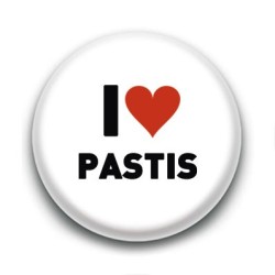Badge I Love Pastis