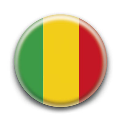 Badge Drapeau Mali