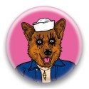 Badge Saboteur Dog - by Arnopeople