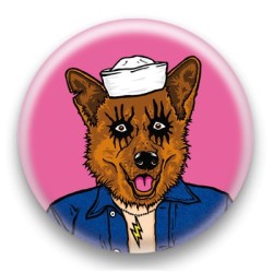 Badge Saboteur Dog - by Arnopeople