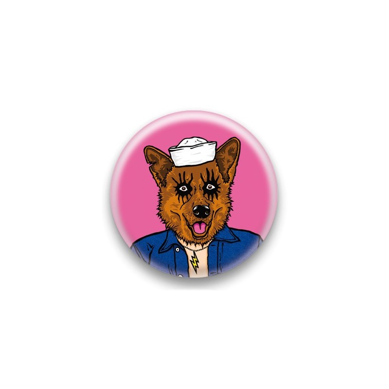Badge Saboteur Dog - by Arnopeople