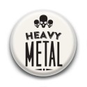 Badge Heavy Métal