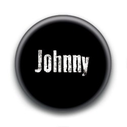 Badge : Johnny H, fond noir 2