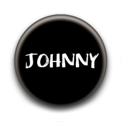 Badge : Johnny H, fond noir 3