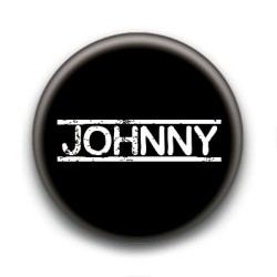 Badge : Johnny H, fond noir 4