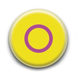 Badge : Drapeau intersexe
