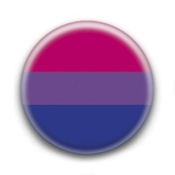 Badge : Drapeau bisexuel