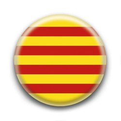 Badge Drapeau de la Catalogne