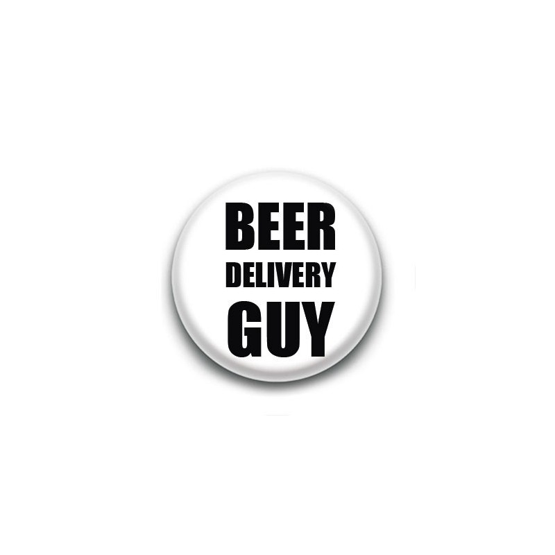 Badge Beer delivery guy