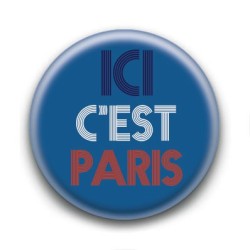 Badge Ici c'est Paris