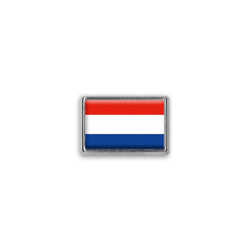 Pins rectangle : Drapeau Pays-Bas
