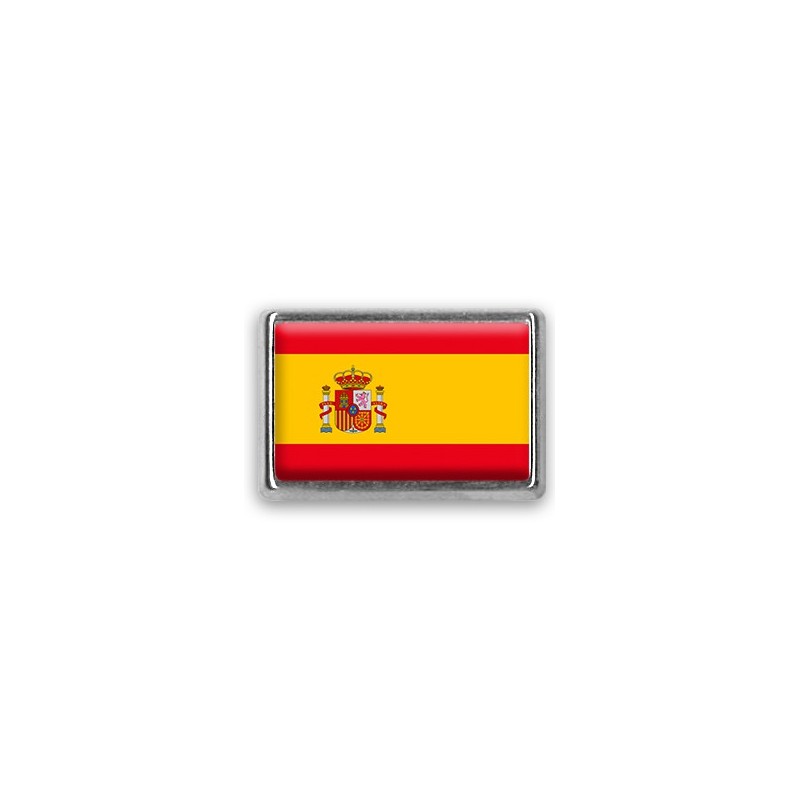 Pins rectangle : Drapeau Espagne