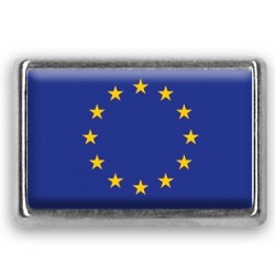 Pins rectangle  : Drapeau Union Européenne