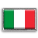 Pins rectangle : Drapeau Italie