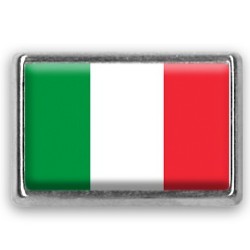 Pins rectangle : Drapeau Italie