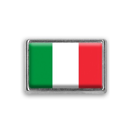 Pins rectangle : Drapeau Italie
