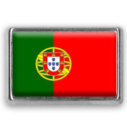 Pins rectangle : Drapeau Portugal