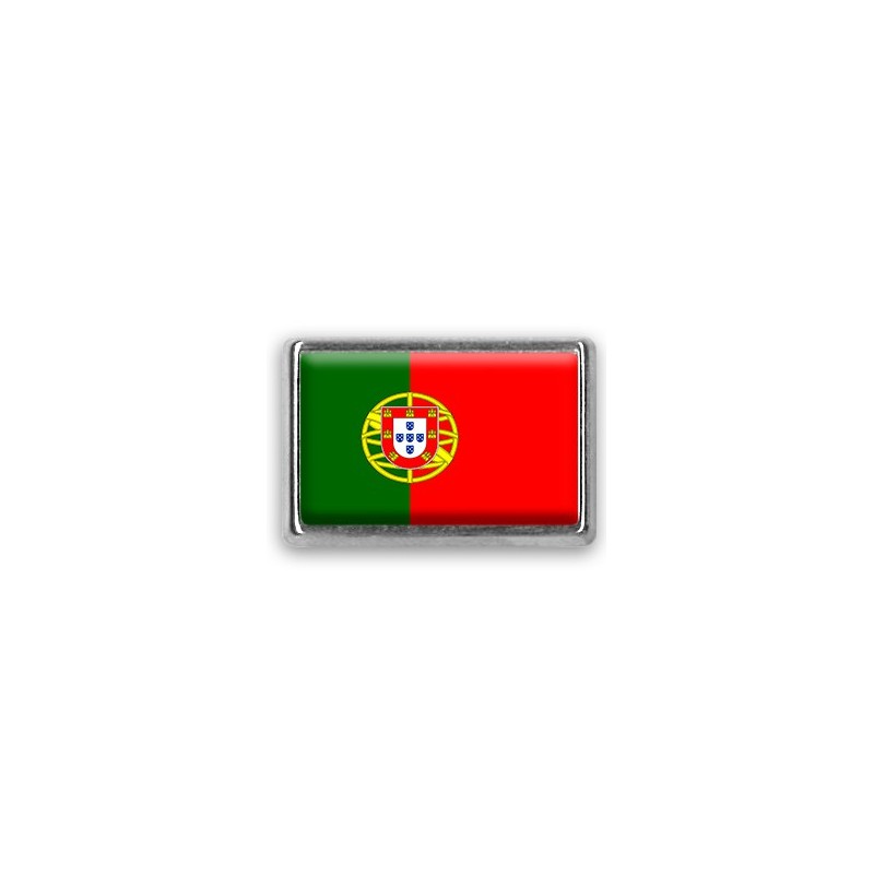 Pins rectangle : Drapeau Portugal