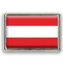 Pins rectangle : Drapeau Autriche