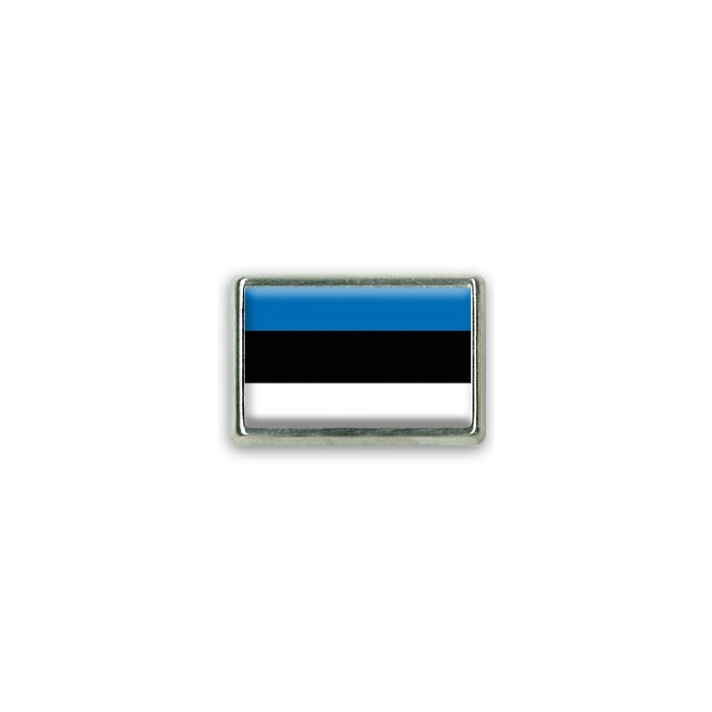 Pins rectangle : Drapeau Estonie