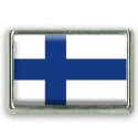 Pins rectangle : Drapeau Finlande