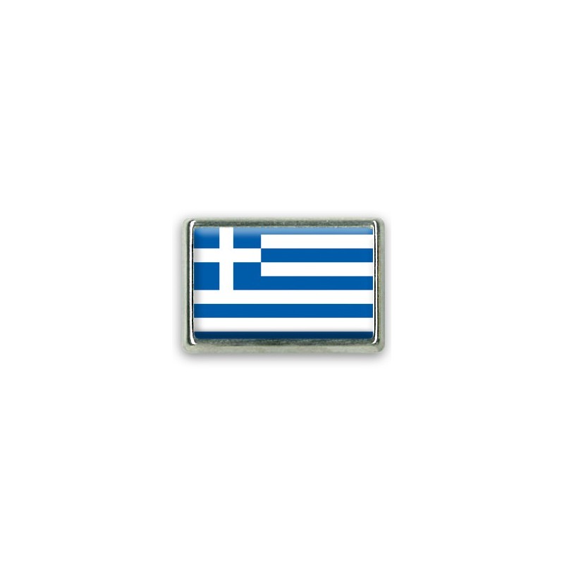 Pins rectangle : Drapeau Grèce