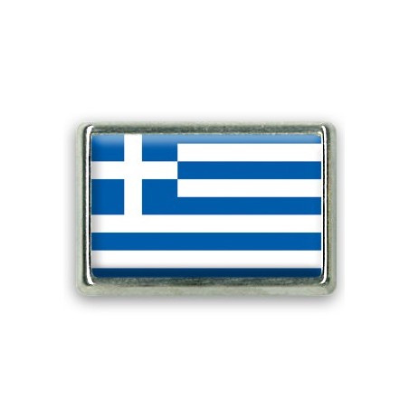 Pins rectangle : Drapeau Grèce