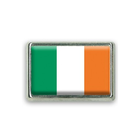 Pins rectangle : Drapeau Irlande