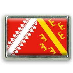 Pins rectangle : Drapeau Alsace