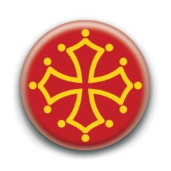 Badge drapeau des Midi-Pyrénées