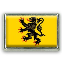 Pins rectangle : Drapeau Nord-Pas-de-Calais
