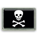 Pins rectangle : Drapeau pirate