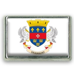 Pins rectangle : Drapeau Saint Barthélémy