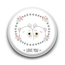 Badge : Love you, ours
