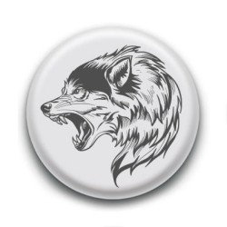 Badge : Loup agressif