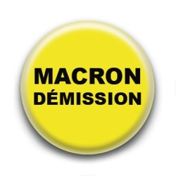 Badge : Gilets jaunes, Macron démission