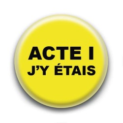 Badge : Gilets jaunes, Acte I j'y étais