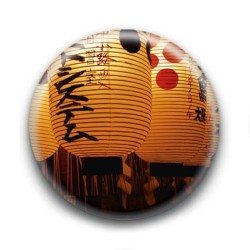 Badge : Lampions japonais