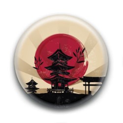 Badge : Temple japonais
