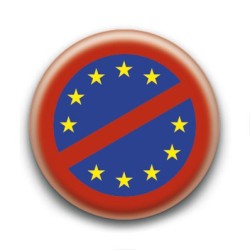 Badge Non à l'Europe