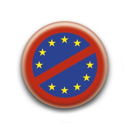 Badge Non à l'Europe