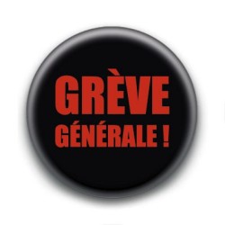 Badge : Grève générale !