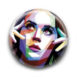 Badge : Graphique, chanteuse Katy Perry