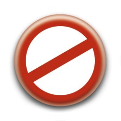 Badge : Interdiction