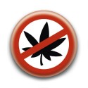 Badge : Cannabis interdit