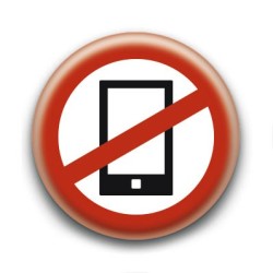 Badge : Téléphone interdit