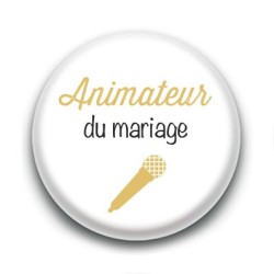 Badge : Picto, Animateur du mariage