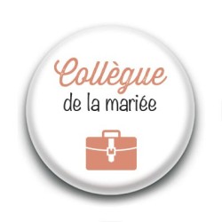 Badge : Picto, Collègue de la mariée