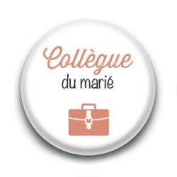 Badge : Picto, Collègue du marié