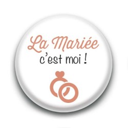 Badge : Picto, la mariée c'est moi !